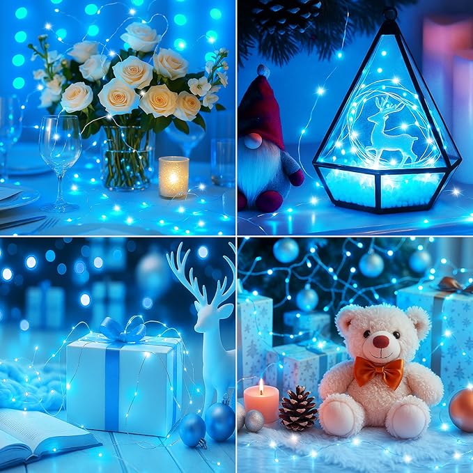 btfarm 30 Pack Fairy Lights Battery Operated, 7ft 20 Led Twinkle Lights String - Image 3