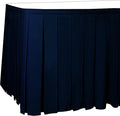 Ultimate Textile Pleat Polyester Fabric Table Skirt by UltimateTextile