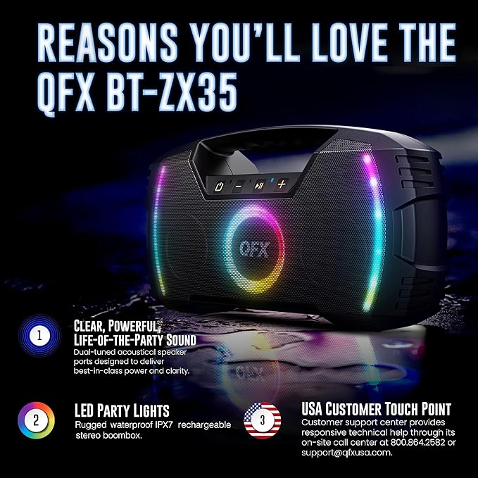 Powerful & Portable Waterproof All Terrain Bluetooth Speaker - Image 3