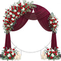 Wedding Arch Draping Fabric 29" x 19Ft Sheer Drapes by IONTACH