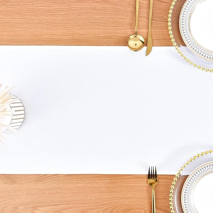 Farmhouse White Table Runner Dining Table Runners 90 Inches Long Coffee Table - Image 8