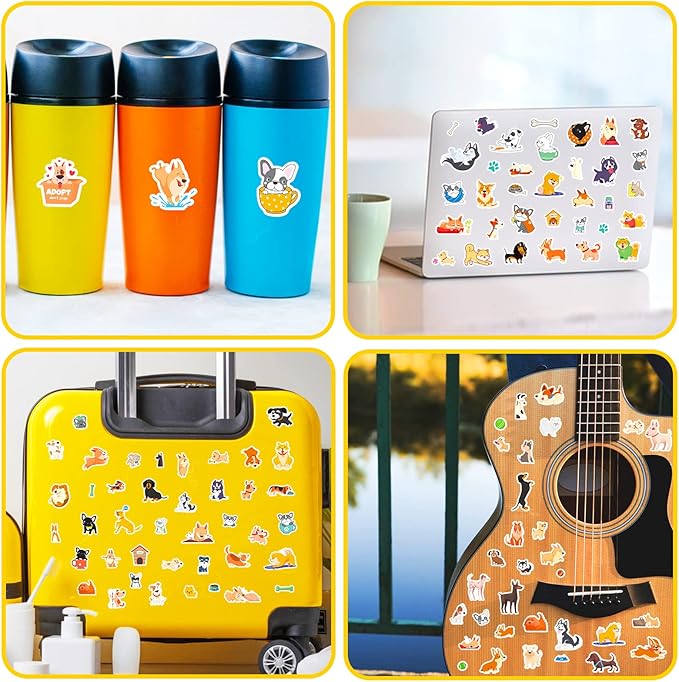 Cute Dog Stickers Puppy Pet Decal Sticker 780 Counts Party Gifts Goodie Bags - Image 5