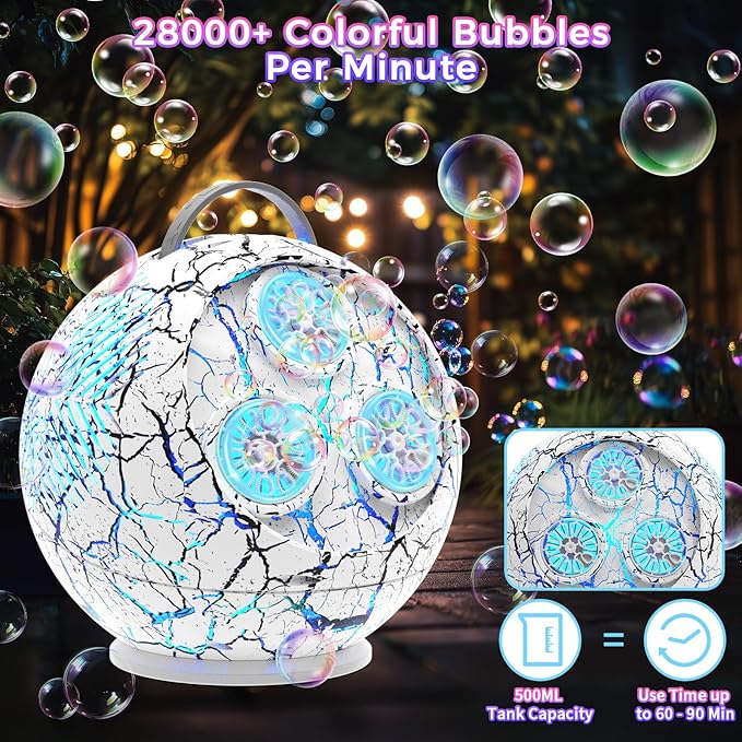 Bubble Machine Automatic Bubble Blower - Image 3