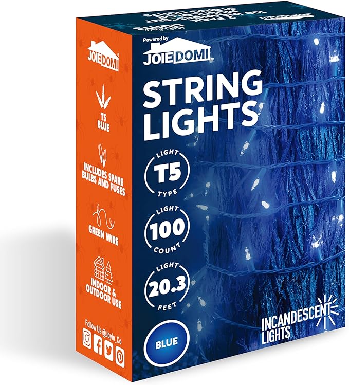 Joiedomi Blue Christmas String Lights - Image 9