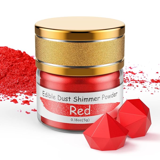 Jelife Red Edible Luster Dust by OrderNowfromJelife