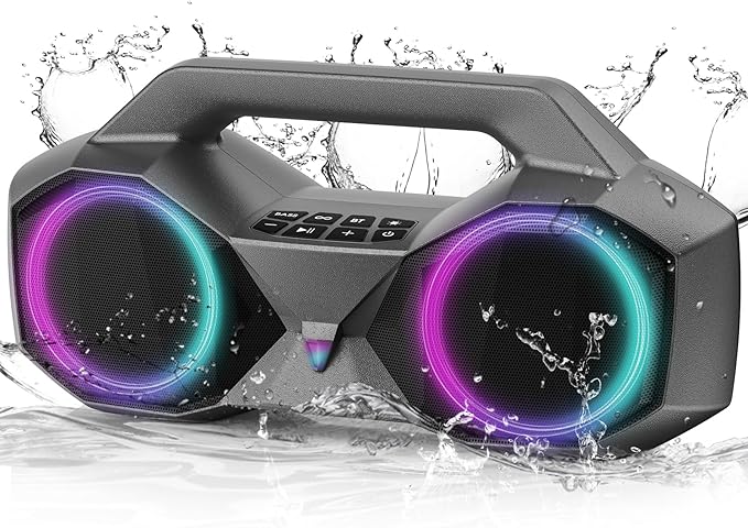 KMAG Bluetooth Speaker Wireless, 80W Loud Speaker by WeWillRockYou