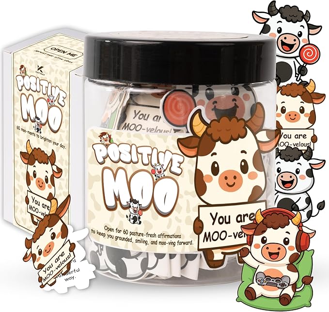 60 Positive Cow Gifts For Women Cow Lovers by KATINAT