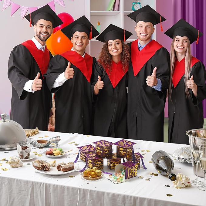 COTOPHER 36 Pack Mini Graduation Cap Gift Boxes, Class of 2025 Graduation Candy - Image 5