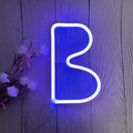 ENUOLI LED Blue Neon Letter Signs Night Light Battery or USB Operated LED by ProfessionalinNeonLights