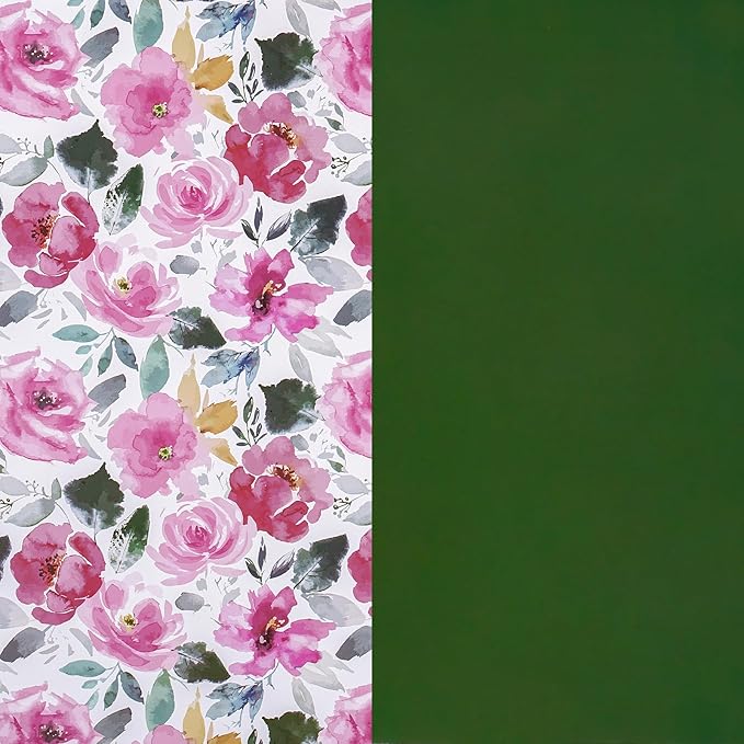 RUSPEPA Reversible Floral Wrapping Paper - Image 8