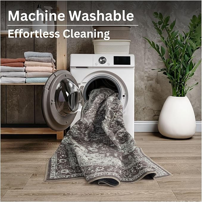 Bloom Rugs Washable Non-Slip 9' x 12' Rug - Image 9