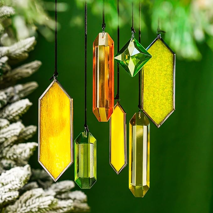 HDCRYSTALGIFTS 7pcs Crystal Sun Catchers - Image 4