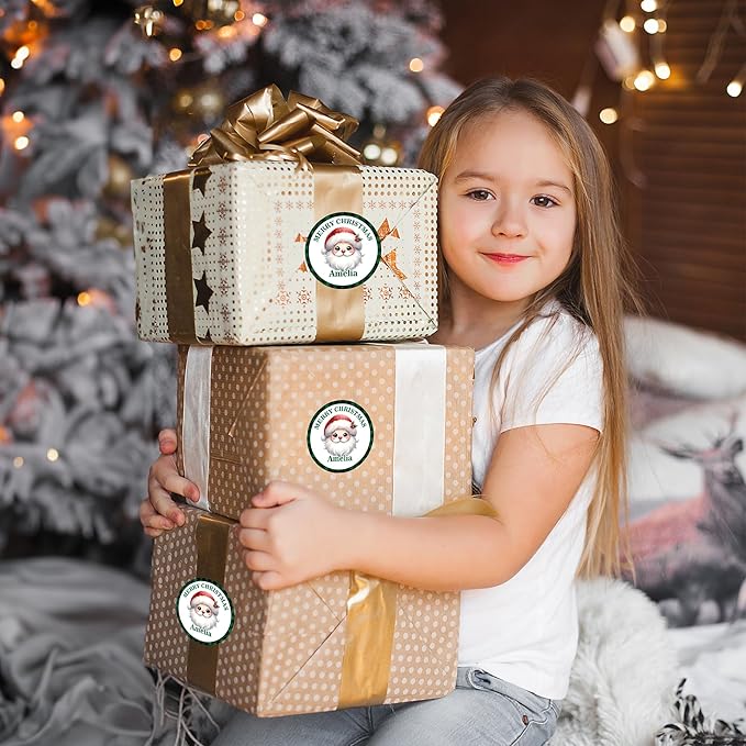Personalized Christmas Stickers - Image 5