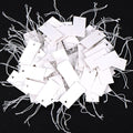 Shappy 300 Pcs 0.8 x 1.58 Inches White Price Display Tags Marking Labels by Shappy