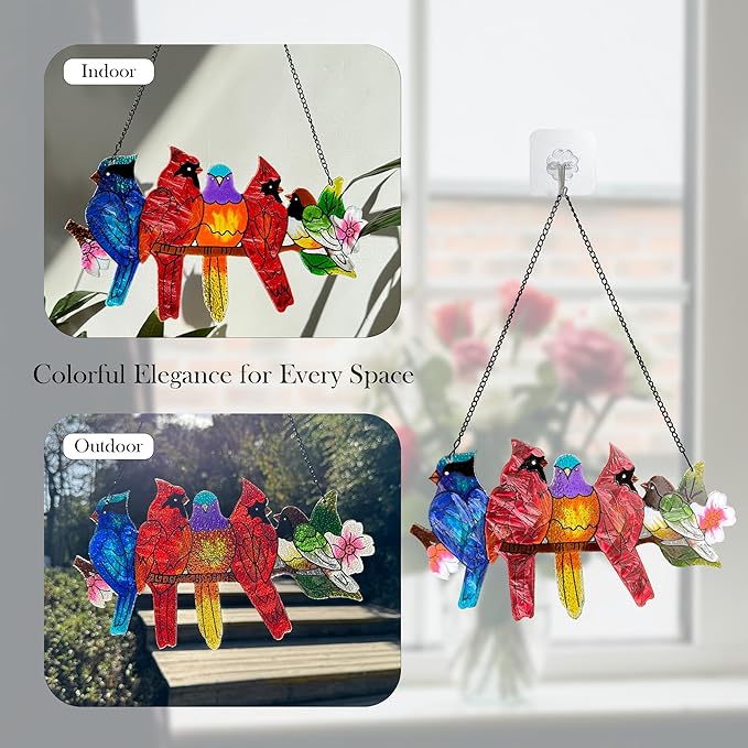 Stained Glass Window Hanging - Image 6