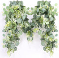 MAKHOT 5.9FT Eucalyptus Garland, Artificial Greenery Garland Flower, Fake by MAKHOT