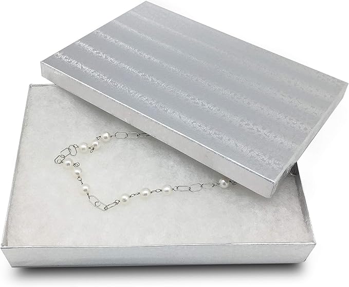 TheDisplayGuys - 25-Pack #53 Kraft Paper Cardboard Gift Boxes/Jewelry Cases w. by TheDisplayGuys