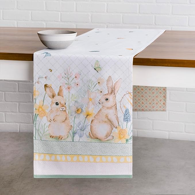 Maison d' Hermine Table Runner 100% Cotton Double Layer Table Runners 72 inches - Image 9