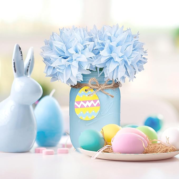 Easter Decorations, Easter Mason Jars Decoration, Easter Farmhouse Decor - Image 4