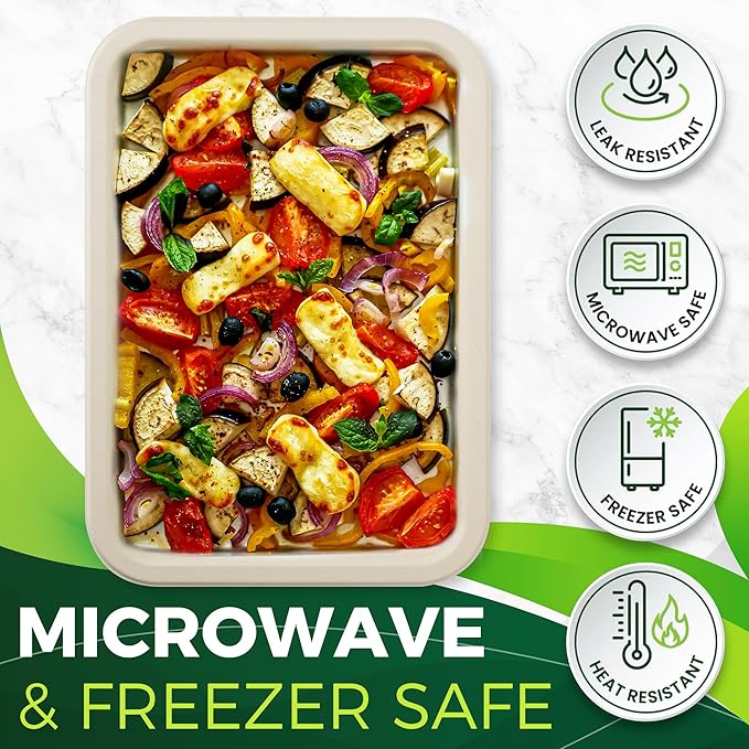 50 Pack Brown 14" Heavy Duty Disposable Rectangle Food Trays, Compostable Extra - Image 5