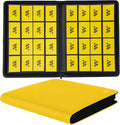 Premium 1000+ Pockets Card Binder, 16 Pockets Trading Card Binder Ringless Side by MORABTO
