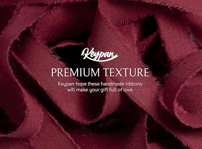Burgundy Ribbon 5/8" x 21 Yards - Image 3