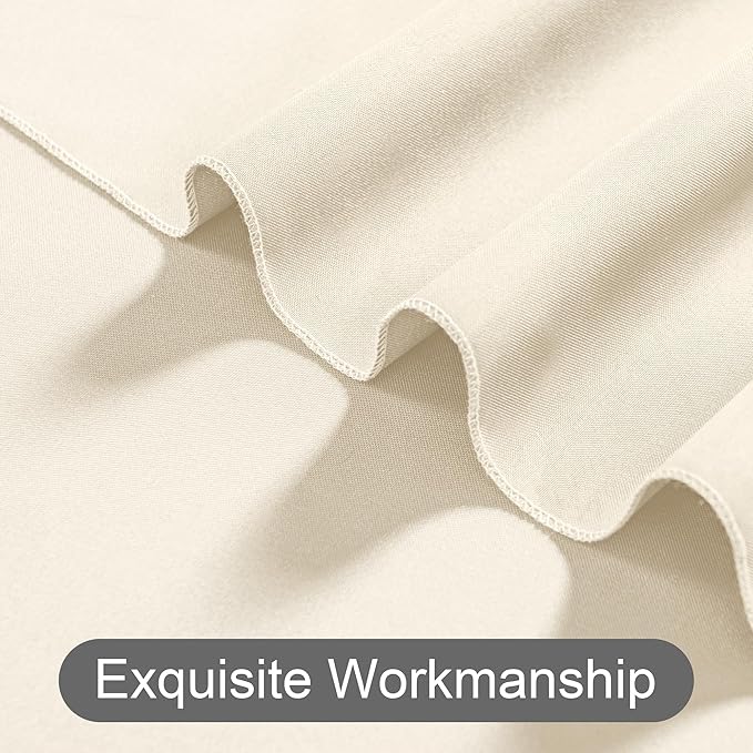 DWCN 10x7 FT Champagne Backdrop Curtains - Image 4