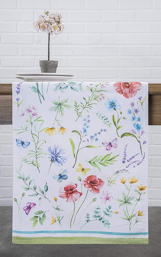 Maison d' Hermine Table Runner 100% Cotton Double Layer Table Runners 72 inches - Image 9