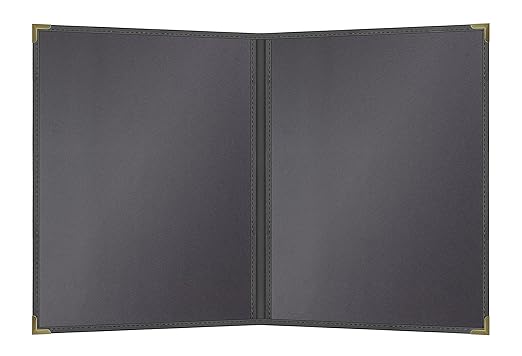 Goodsmart Pajco Style Restaurant Menu Covers – Pack of 10, Side-Loading Menu by Goodsmart