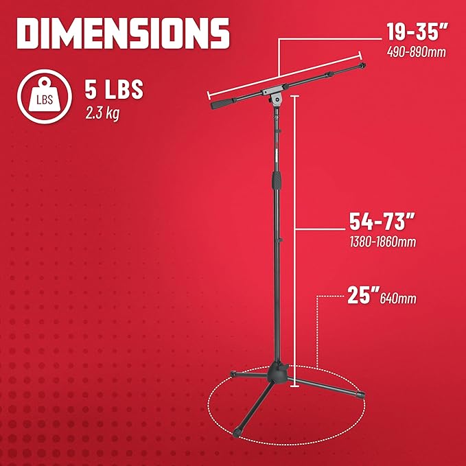 Gator Frameworks Tripod Mic Stand - Image 6