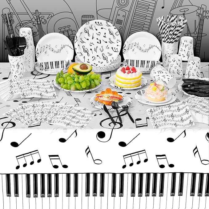 452 Pcs Music Themed Party Decorations - Image 6
