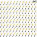 FLSNT 96 Pack Dimmable LED Candelabra Bulbs, 40W Equivalent LED Chandelier by FLSNT