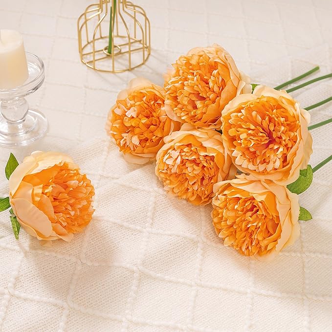 U'Artlines Artificial Peony Silk Flower - Image 7