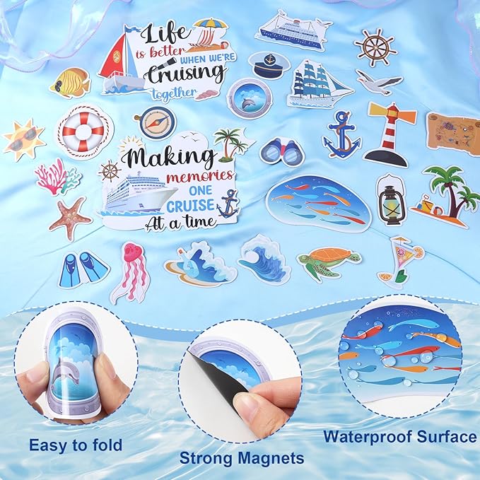 Cruise Door Decorations Magnetic - Image 3
