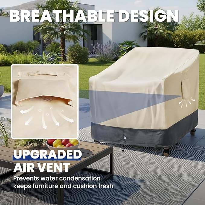 Extra Heavy Duty Patio Chair Covers Waterproof - Image 6