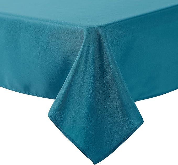 Cupuamon Square Tablecloth 52x52 inch Washable Polyester Fabric Table Cloth - Image 5