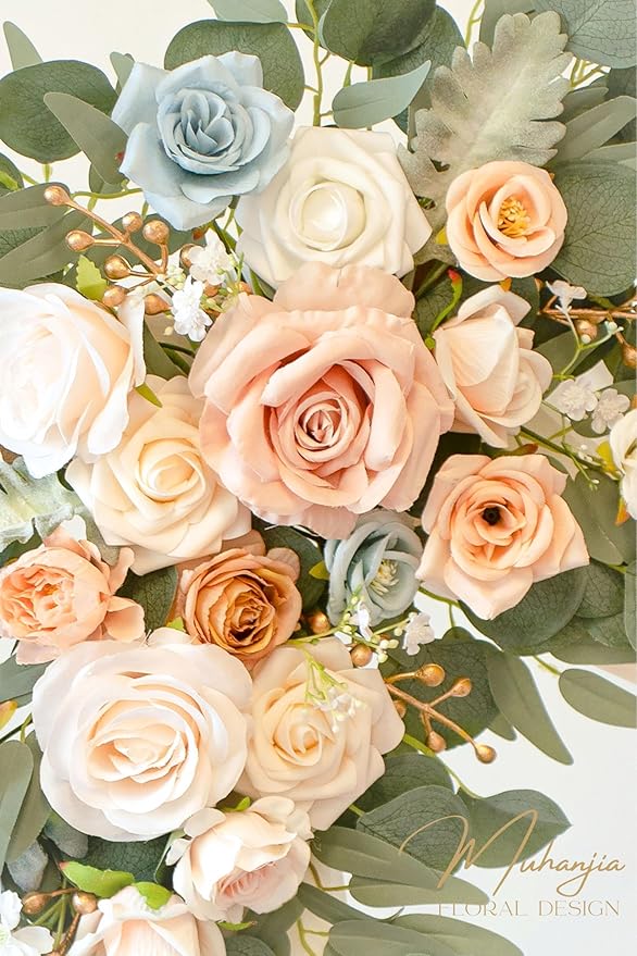 Artificial Wedding Arch Flowers Kit, Ceremony Decoration, Floral Outdoor Party - Image 6