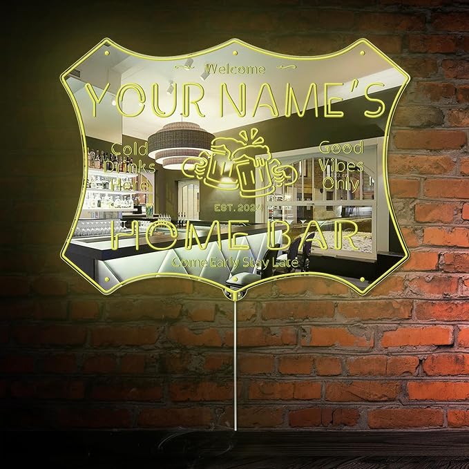 ADVPRO Personalized Your Name Home Bar RGB Dynamic Glam LED Sign - Image 7