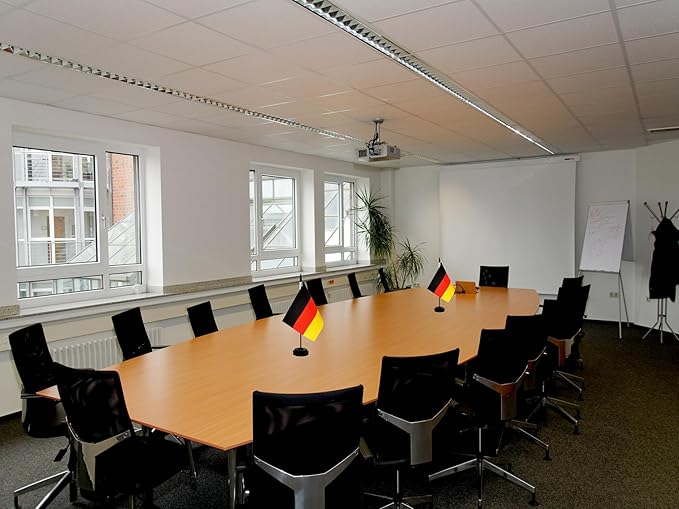 2 Pack Germany Desk Flag, Germanic Table Office Flag - Image 4