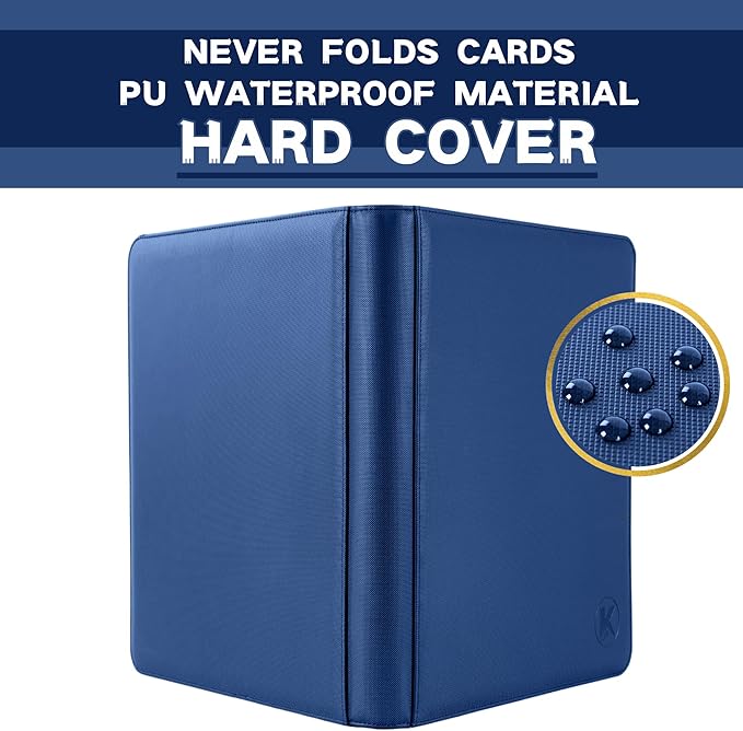 1600+ Pockets Trading Card Binder, 16-Pocket Card Ablum Compatible - Image 3