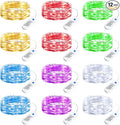 Minetom 12 Pack Fairy Lights Battery Operated String Lights, 8 Modes & Timer by Minetom