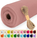 Dusty Rose Tulle Fabric Roll by Luceinvita
