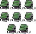 Rechargeable Par Can Lights, 72W RGB 5200mAh Uplights Battery Powered Stage by Zemoj