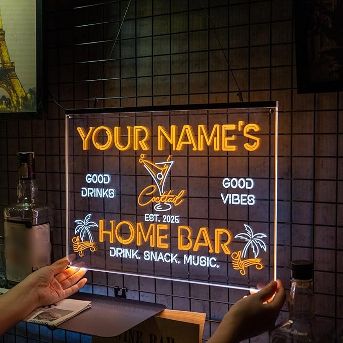 Personalized Cocktail Bar Signs - Image 2