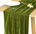 Velvet Table Runner 20 x 120 Inches 10ft Luxurious Thick Soft Velvet Christmas by JALANCY