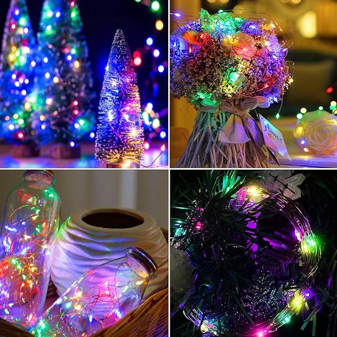 Aogist 24 Pack Fairy Lights 3 Modes 7ft 20 LED Waterproof, Battery Operated - Image 8