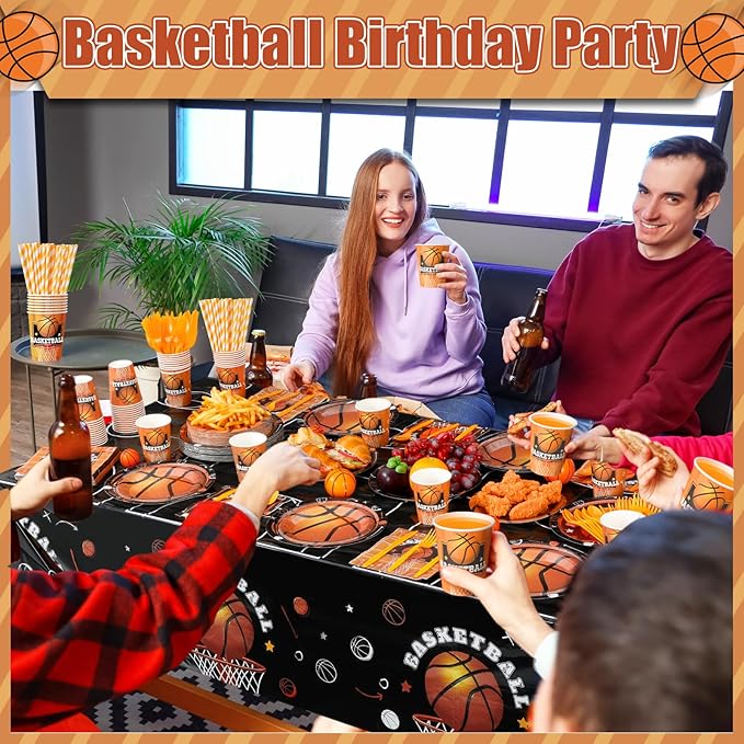 452 Pcs Basketball Party Decorations - Image 4