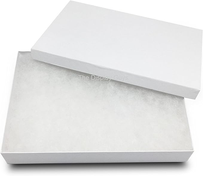 TheDisplayGuys - 25-Pack #53 Kraft Paper Cardboard Gift Boxes/Jewelry Cases w. by TheDisplayGuys