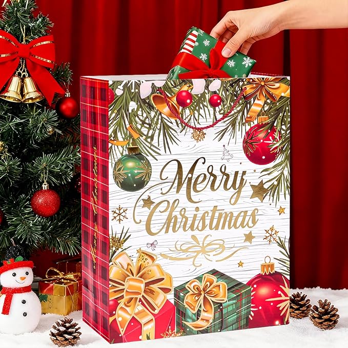 LYLIN 4Pcs 16" Large Christmas Gift Bags - Image 5