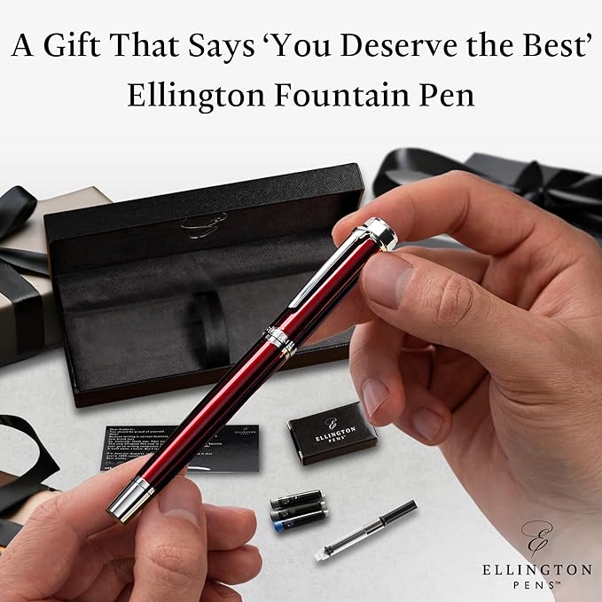 Ellington Pens Luxury Fountain Pen Set- Fountain Pens - Image 3